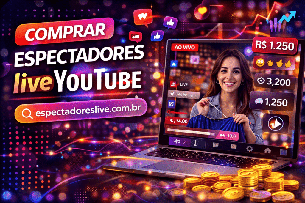 Comprar Espectadores Live YouTube