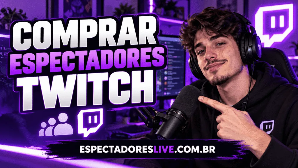 Comprar espectadores Twitch para reforçar presença na sua live. Veja opções no site usando apenas o link público, sem enviar senha.