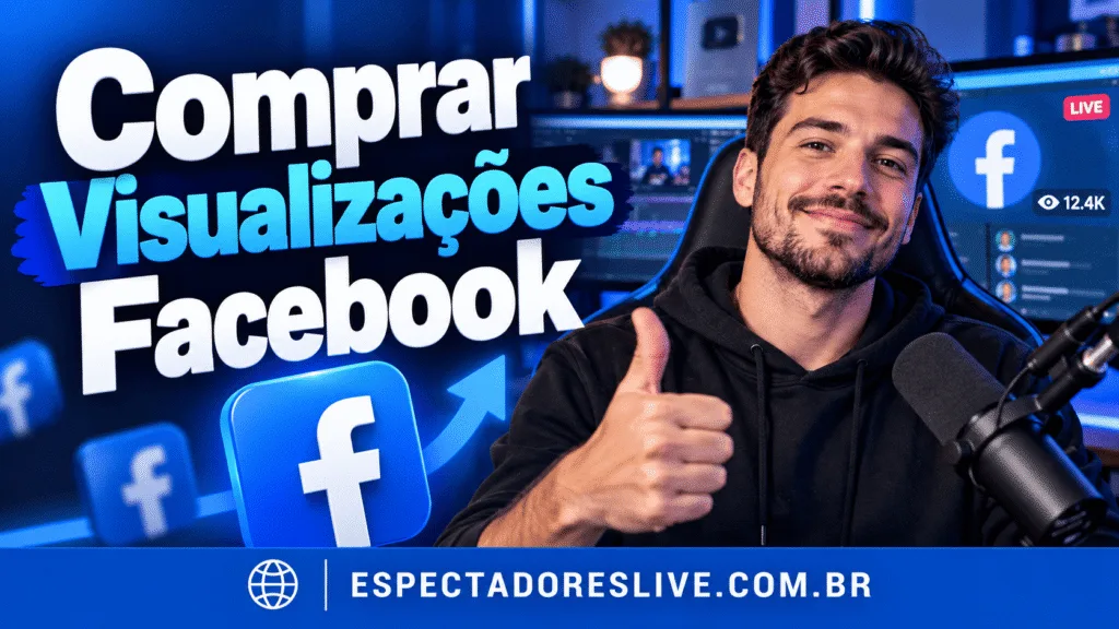 Comprar visualizações Facebook para reforçar vídeos e Reels. Veja opções no site usando link público, sem enviar senha.