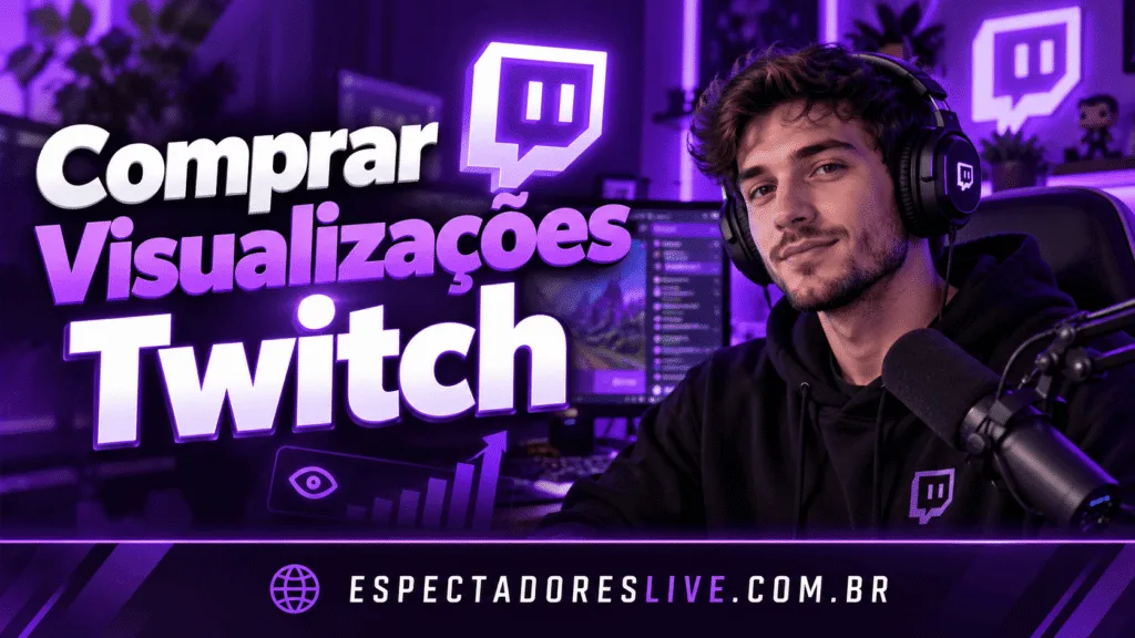 Comprar visualizações Twitch para reforçar presença na sua live ou canal. Veja opções no site usando link público, sem enviar senha.