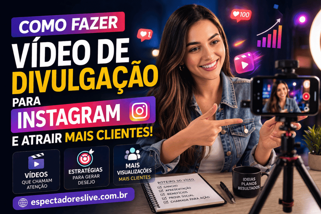 como fazer video de divulgação para instagram