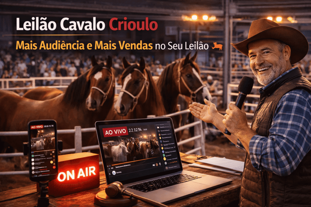 Leilão Cavalo Crioulo