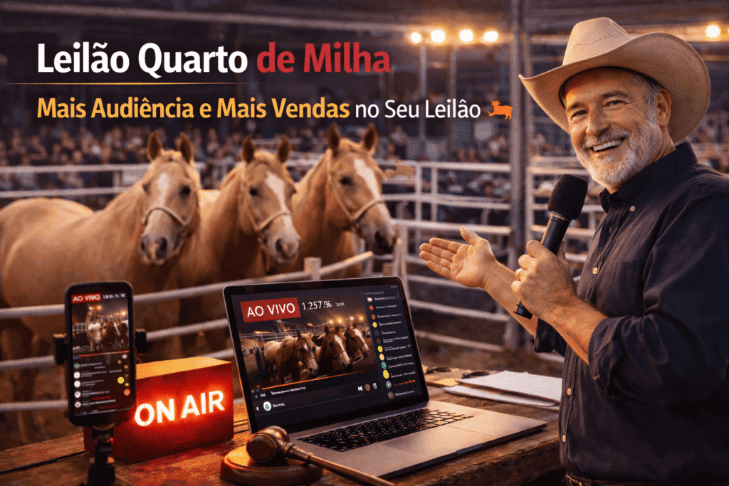 leilão quarto de milha