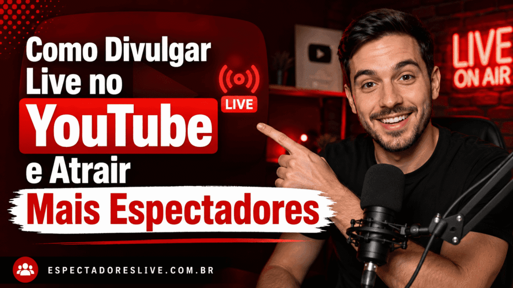 Como divulgar live no YouTube com antecedência, redes sociais, título e interação. Veja estratégias para atrair público e mais espectadores para sua transmissão.